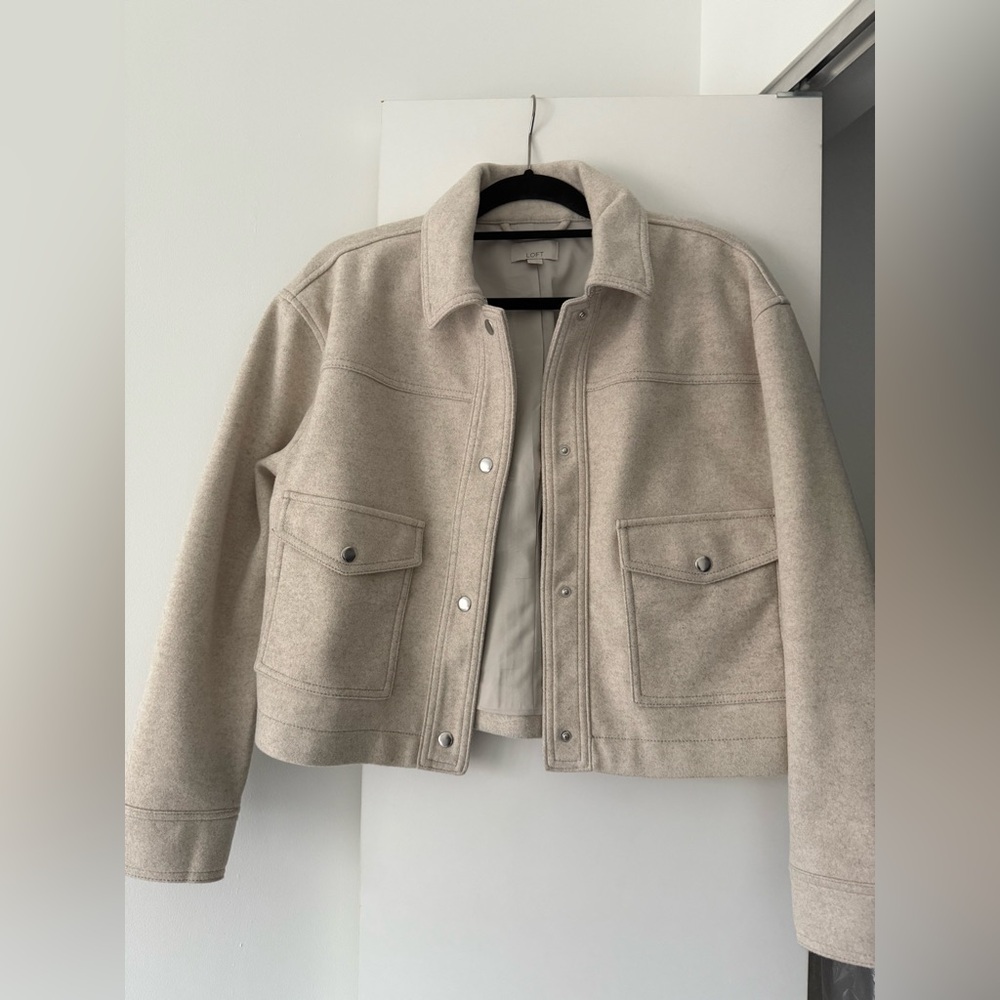 Loft Women's Cream Jacket M